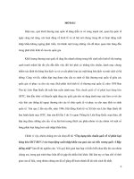 tiểu luận kinh tế khu vực ứng dụng tiêu chuẩn quốc tế về phân loại hàng hóa SICT REV 3 vào hoạt động xuất nhập khẩu rau quả của các tiểu vương quốc ả rập thống nhất 