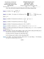 Toan 11   thang long   deda   trường THPT thăng long 