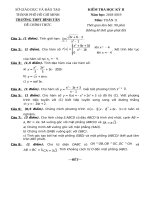 Toan 11   deda   THPT bình tân TP HCM 