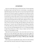 tiểu luận nghiệp vphân tích thủ tục hải quan nhập khẩu mặt hàng tấm nhựa PVC (PVC sheet) và thanh đường viền nhựa PVC của công ty TNHH sản xuất và phân phối phương nam 