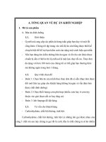 tiểu luận quản trị học mô hình khởi nghiệp kinh doanh thực phẩm chức năng 