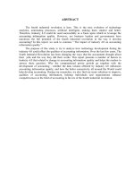 The impacts of industry 4 0 on the accounting information quality 