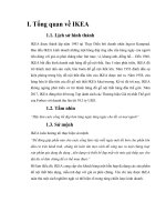 tiểu luận kinh doanh quốc tế phân tích chiến lược KDQT của IKEA tại thị trường mỹ 