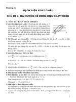CHUYÊN đề điện XOAY CHIỀU   gv nguyễn xuân trị   CHU DE 1   2 3 