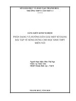 SKKN phận dạng và hướng dẫn giải một số dạng bài tập về sóng dừng cho học sinh THPT miền núi 