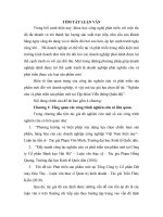 Tóm tắt Luận văn Thạc sĩ Quản trị kinh doanh: Nghiên cứu và phát triển sản phẩm mới tại Tập đoàn Viễn thông Quân đội