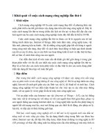 Tác động của cuộc cách mạng công nghiệp lần thứ 4 đối với thương mại dịch vụ quốc tế 