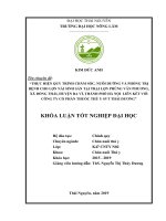 Thực hiện quy trình chăm sóc, nuôi dưỡng và phòng trị bệnh sản khoa cho lợn nái sinh sản nuôi tại trại chăn nuôi phùng văn phương, xã đồng thái, huyện ba vì, thành phố hà nội liên kết với công ty cổ phần thuốc thú y SVT thái dương 