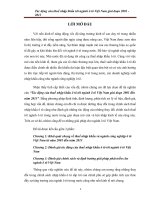 tiểu luận thuế và HTT ở VN tác động của thuế nhập khẩu tới ngành ô tô việt nam giai đoạn 2001   2013 