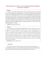 tiểu luận thuế và htt ở vn chính sách quản lý thuế của việt nam đối với thương mại điện tử và bài học từ indonesia 