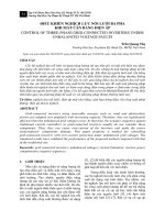 Điều khiển nghịch lưu nối lưới ba pha khi mất cân bằng điện áp