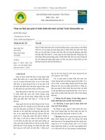 Nâng cao hiệu quả quản lý hành chính nhà nước tại tỉnh Tuyên Quang hiện nay