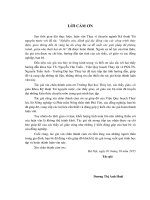 Nghiên cứu đánh giá tác động của các công trình thủy điện, giao thông đến vùng lũ vùng hạ du