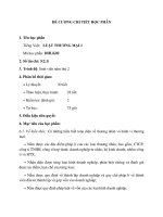 Đề cương chi tiết học phần Luật thương mại 1