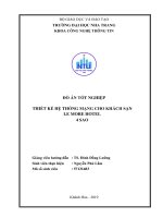 Thiết kế hệ thống mạng cho khách sạn le more hotel 4 sao 