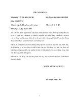 Nghiên cứu sử dụng vật liệu nano SiO2 để xử lý nước thải ở làng nghề tái chế