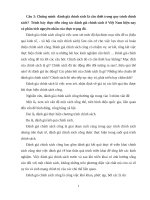 TL CHINH SACH CONG trình bày thực tiễn công tác đánh giá chính sách ở việt nam hiện nay và phân tích nguyên nhân của thực trạng