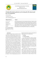 Giải pháp đổi mới phương pháp dạy học theo hướng phát triển năng lực người học ở các trường đại học