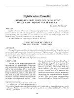 Chính sách phát triển nền “kinh tế số” ở Việt Nam – một số vấn đề đặt ra