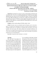 Phương pháp đánh giá hiệu quả công tác an toàn vệ sinh lao động cấp doanh nghiệp: Áp dụng phương pháp phân tích chi phí – lợi ích