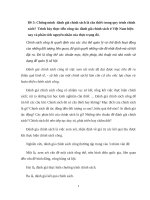 CHÍNH SÁCH CÔNG thực tiễn công tác đánh giá chính sách ở việt nam hiện nay và phân tích nguyên nhân của thực trạng đó