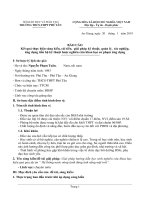 Sáng kiến kinh nghiệm: Giải pháp hướng dẫn học sinh nghiên cứu khoa học hiệu quả qua dự án “ Hệ thống nước nóng lạnh dùng ánh nắng mặt trời”