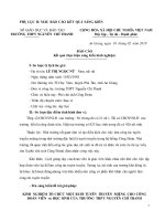 Sáng kiến kinh nghiệm: Kinh nghiệm tổ chức một buổi tuyên truyền miệng cho công đoàn viên và học sinh của trường THPT Nguyễn Chí Thanh