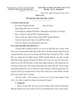 Sáng kiến kinh nghiệm: Các biện pháp giáo dục “kỷ luật tích cực” cho học sinh ở Trường THPT Nguyễn Khuyến, An Giang