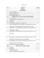 Một số giải pháp chỉ đạo xây dựng môi trường giáo dục kỹ năng sống cho trẻ mẫu giáo ở trường mầm non thị trấn năm học 2018  2019 