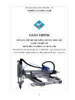 Giáo trình Lắp đặt và bảo trì khí nén thủy lực - Nghề: Cơ điện tử - CĐ Kỹ Thuật Công Nghệ Bà Rịa-Vũng Tàu