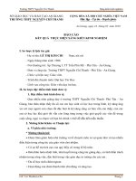Sáng kiến kinh nghiệm: Các bước xứ lý, ngăn chặn hành vi bạo lực học đường của giáo viên chủ nhiệm