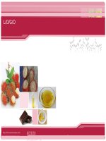 Báo cáo đề tài nghiên cứu khoa học cấp trường: Nghiên cứu khai thác chất béo từ hạt chôm chôm và ứng dụng thay thế một phần bơ ca cao trong sản xuất socola