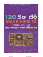 120 sơ đồ mạch điện tử thực dụng cho chuyên viên điện tử: Phần 1