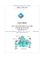 Giáo trình Bảo trì bảo dưỡng công nghiệp - Nghề: Chế tạo khuôn mẫu - CĐ Kỹ Thuật Công Nghệ Bà Rịa-Vũng Tàu