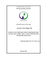 Đánh Giá Xác Định Học Sinh Có Khó Khăn Học Tập Đặc Thù Về Đọc, Viết Và Toán