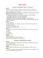 BÀI tập CHỦ đề CHẤT   hóa học 8