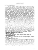 Sử dụng các câu chuyện kể về bác hồ trong giảng dạy đạo đức môn GDCD lớp 10 tại trường THPT lam kinh 