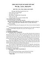 Sáng kiến kinh nghiệm: Một số kinh nghiệm tổ chức trò chơi nhầm tạo hứng thú và nâng cao kết quả học tập môn Toán của học sinh THCS