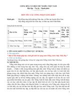 Sáng kiến kinh nghiệm tiếng anh: Một số thủ thuật giúp học sinh ghi nhớ từ vựng môn Tiếng Anh ở bậc Tiểu Học
