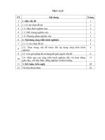 Một số giải pháp nâng cao chất lượng môn tự nhiên và xã hội lớp 1 trường tiểu học đông vệ 2, thành phố thanh hóa 