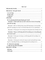 SKKN mầm non: Một số biện pháp chỉ đạo giáo viên nâng cao chất lượng giáo dục phát triển vận động cho trẻ tại trường Mầm non Họa Mi