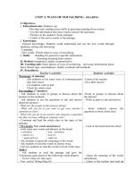 Giáo án Tiếng Anh 12 - Unit 3: Ways of socialising (Reading)