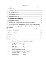 XÂY DỰNG câu hỏi THEO THANG PHÂN LOẠI tư DUY của BENJAMIN BLOOM TROG dạy học CHỦ đề TRAO đổi nước và KHOÁNG ở THỰC vật – SINH học 11 