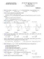Đề thi thử THPT quốc gia 2017 môn toán trường THPT hậu lộc 2 thanh hóa lần 3 