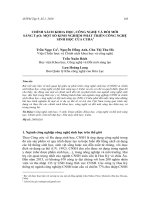 Chính sách khoa học, công nghệ và đổi mới sáng tạo: Một số kinh nghiệm phát triển công nghệ sinh học của Cuba