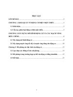 mô phỏng cấu trúc điều khiển động cơ điện một chiều trong vùng suy giảm từ thông