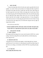 Kinh nghiệm hướng dẫn học sinh giải một số dạng bài toán tìm cực trị hàm số chứa dấu giá trị tuyệt đối 