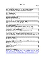 Một số phương pháp dạy học mới đê nâng cao chất lượng dạy và học môn mĩ thuật ở trường THCS 