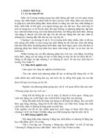 Dùng sơ đồ logic ôn tập chương i và chương II vật lí 10 cho học sinh lớp 10 trường THPT tho xuan 5 