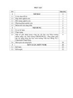 Một số giải pháp trong công tác chỉ đạo của hiệu trưởng nhằm nâng cao chất lượng HĐGDNGLL, lồng ghép giáo dục kĩ năng sống cho học sinh trường tiểu học đông vệ 2   TP thanh hóa 